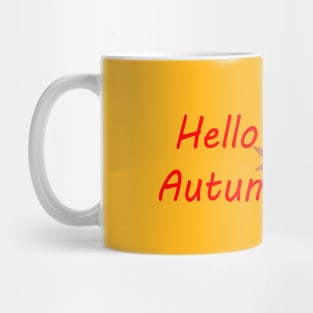 Hello Autumn Mug